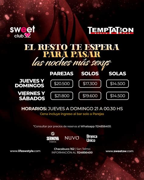 sweet club temptation resto|Comunidad life SW style.